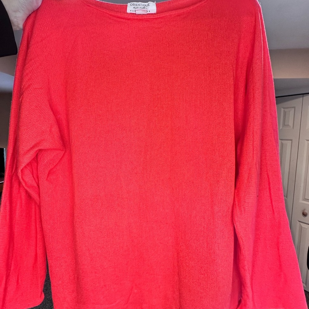 Orientique Naturally Australian Women's Red Sweater